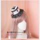 Moon Skeleton Gothic Style Lolita Hair Accessory (MX02)